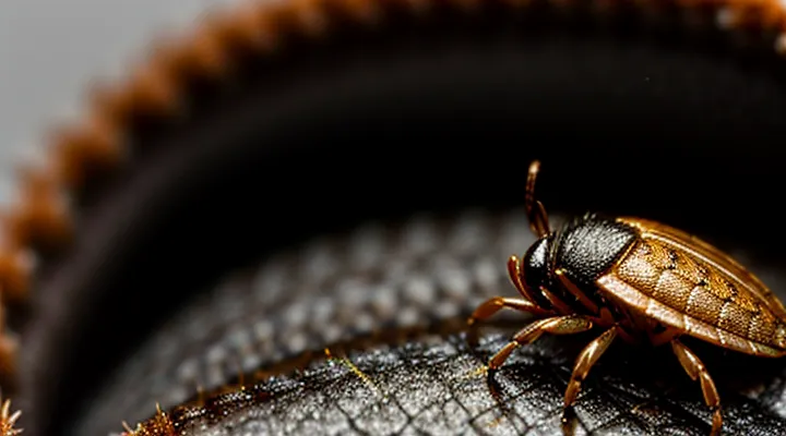 What should you do if a tick’s mouthpart remains in the skin?