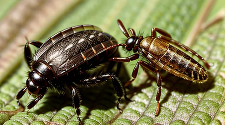 What should you do if a tick's mouthparts remain after a bite?