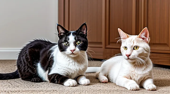 What should you do if flea drops did not help the cat?
