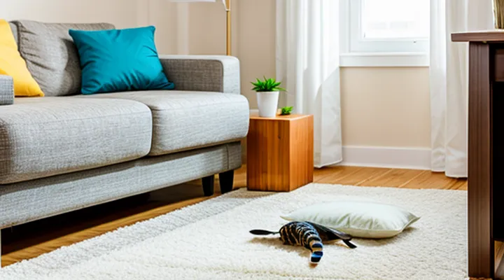 What should you do if fleas appear in an apartment?