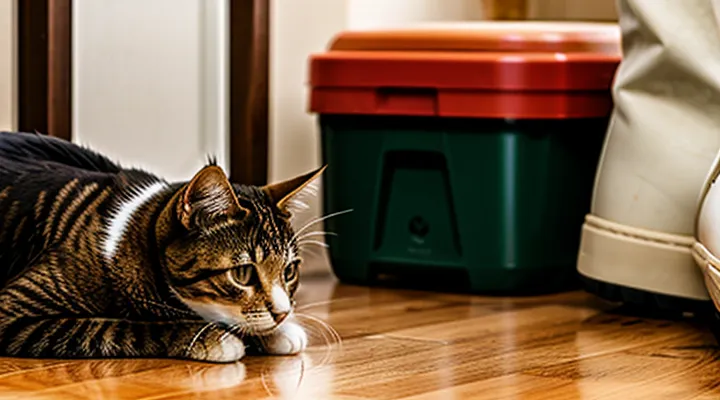 What should you do if fleas are not being eliminated from a cat?