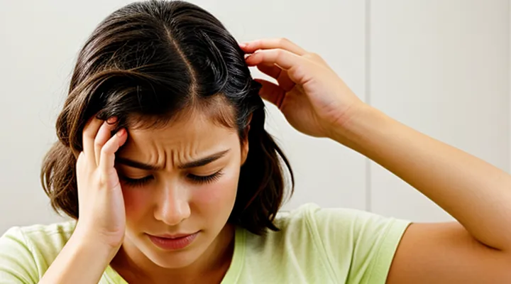 What should you do if your head itches but there are no lice?