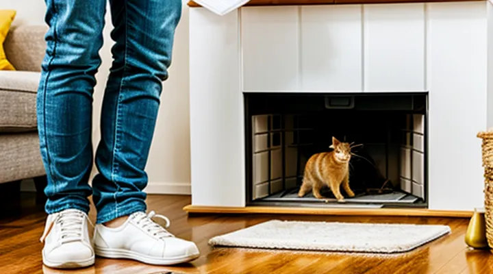 What should you do when fleas appear in the house?