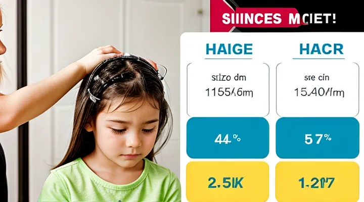 What size are lice: measurements and features?
