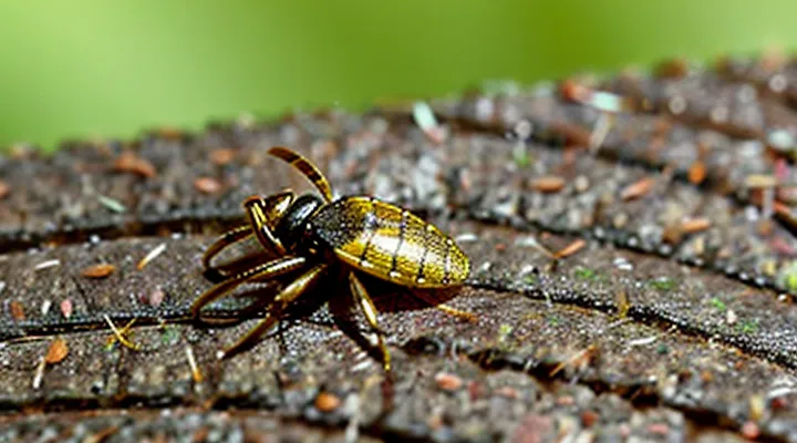 What spot appears after a tick bite?