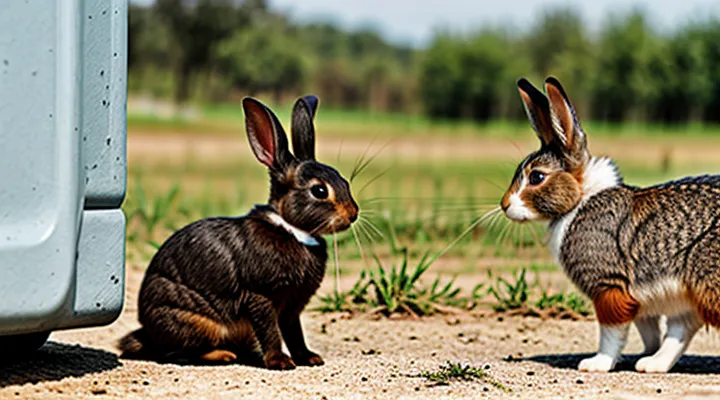 What spray works for ear mites in rabbits?