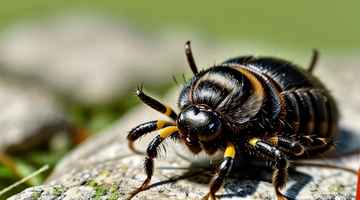 What symptoms appear after a tick bite and how should they be treated day by day?