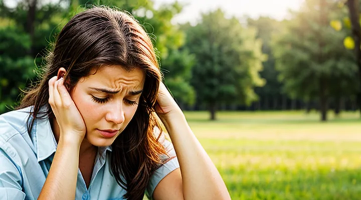 What symptoms develop after a bite from an encephalitis‑causing tick?