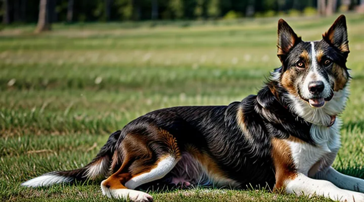 What symptoms does a dog show after a tick bite