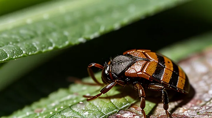 What temperature typically develops after a tick bite?