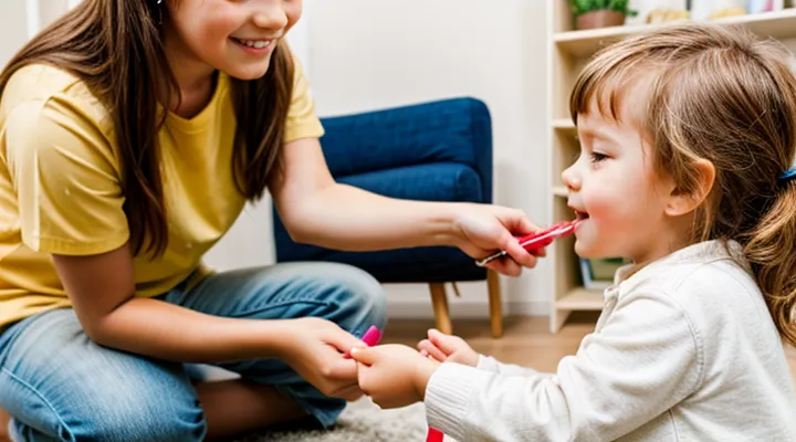 What to apply to flea bites on a child?