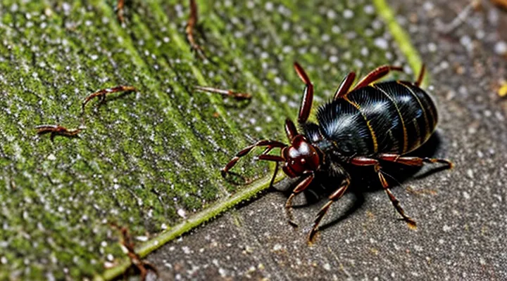 What to apply to make a tick crawl out?