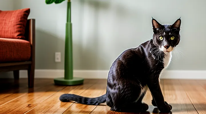 What to do if a cat accidentally licks flea and tick drops?