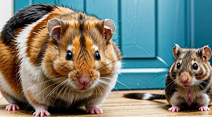 What to do if a hamster has fleas?
