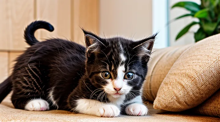 What to do if a kitten has ear mites?