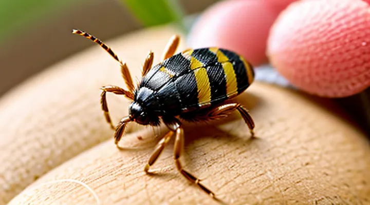 What to do if a tick crawls on the skin?