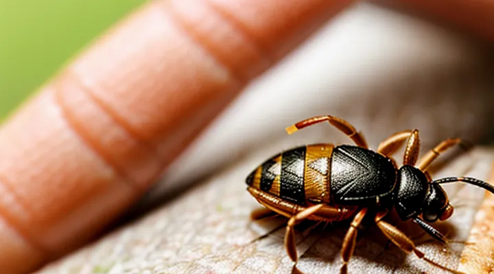 What to do if a tick is embedded in the skin?