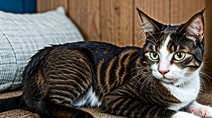 What to do if a tick's head is lodged in a cat's body?