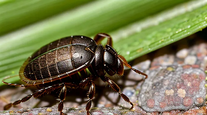 What to do if a tick's mouthpart remains?