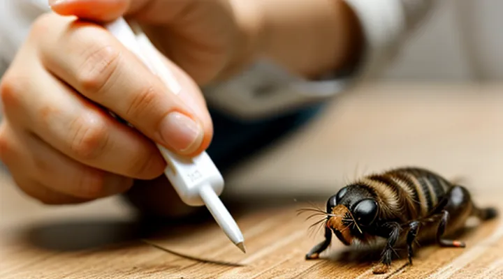 What to do if bitten by a flea?