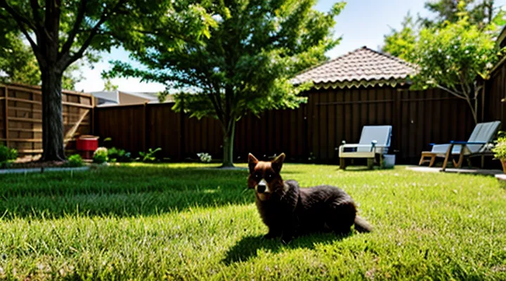 What to do if fleas appear in the yard?