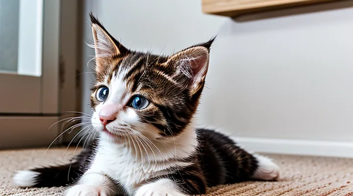 What to use to treat a kitten for fleas at home?