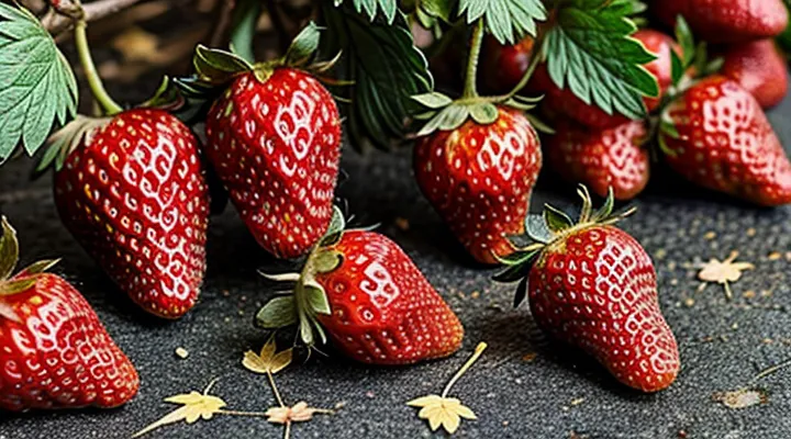 What to use to treat strawberries in autumn against ticks?