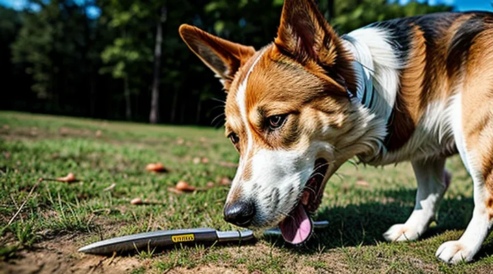 What tool can be used to extract a tick from a dog?