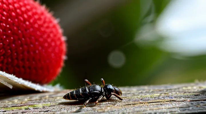 What type of wound does a tick bite leave?