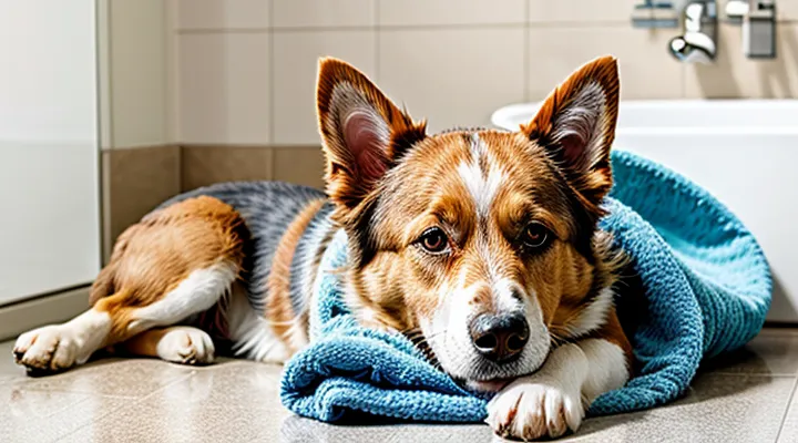 When can a dog be washed after flea treatment?