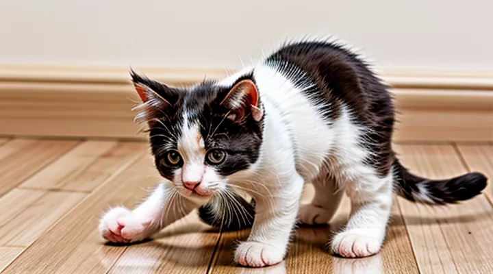 When can flea drops be applied to a kitten?