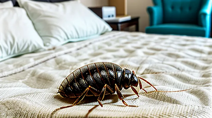 When can I return to the apartment after treating for bedbugs?