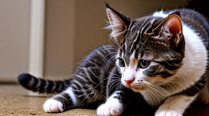When can kittens be treated for fleas and worms?