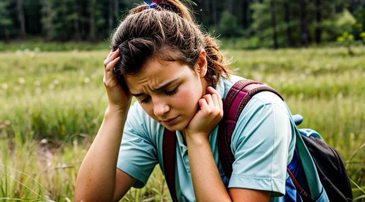 When do encephalitis symptoms manifest after a tick bite?