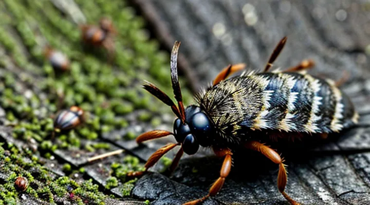 When does the tick population start to decline?