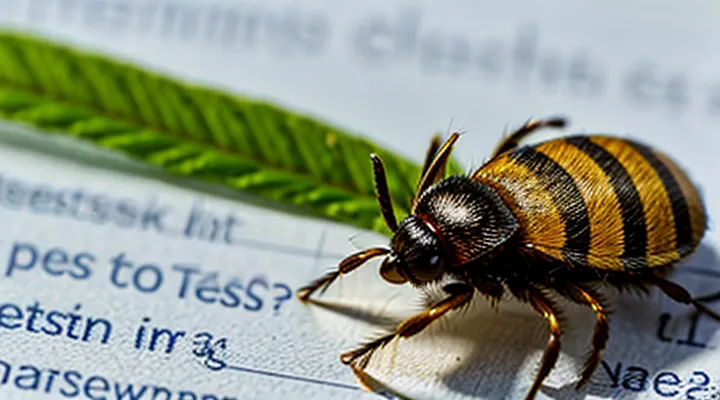 When should a test be performed after a tick bite?