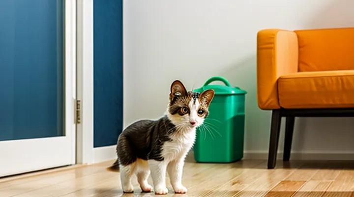 Where can fleas appear in an apartment?