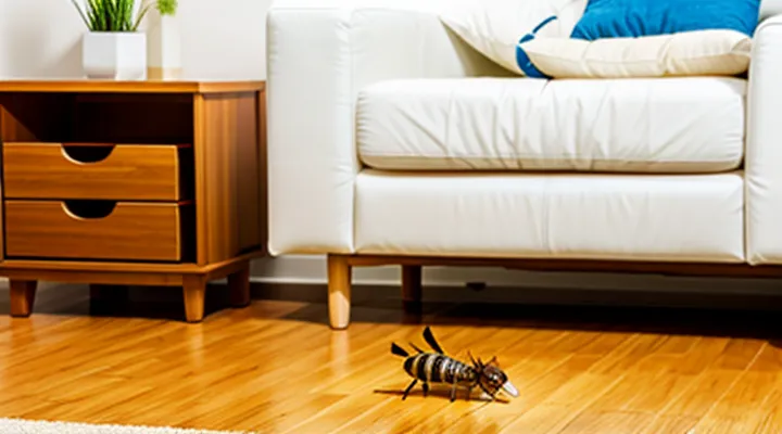 Where can fleas live in an apartment?