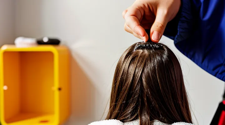 Where can lice appear on a person?