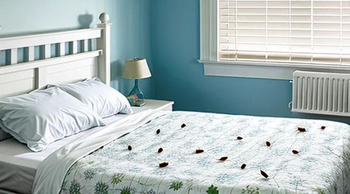 Where do bed bugs go after treatment, and how do they disappear?