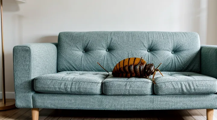 Where do bedbugs in a couch come from?