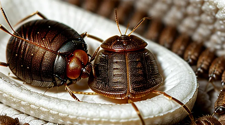 Where do bedbugs lay their eggs?