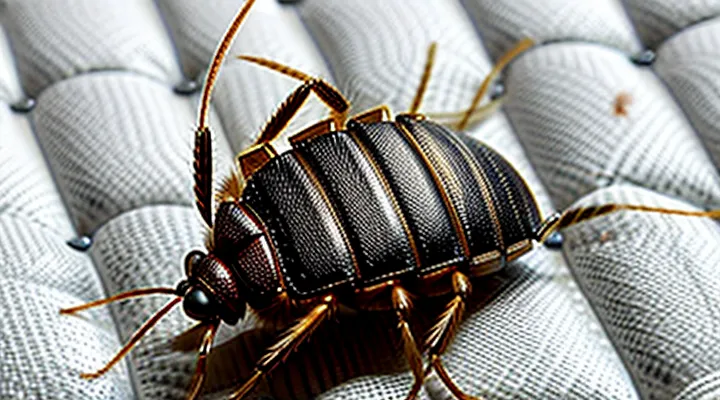 Where do bedbugs typically bite on a mattress?