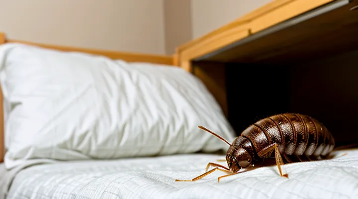 Where do bedbugs typically hide in a house?