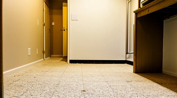 Where do fleas in the basement of an apartment building come from?