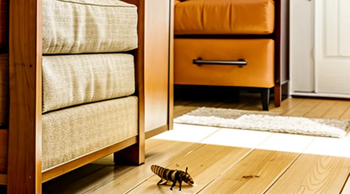 Where do fleas live in residential spaces?