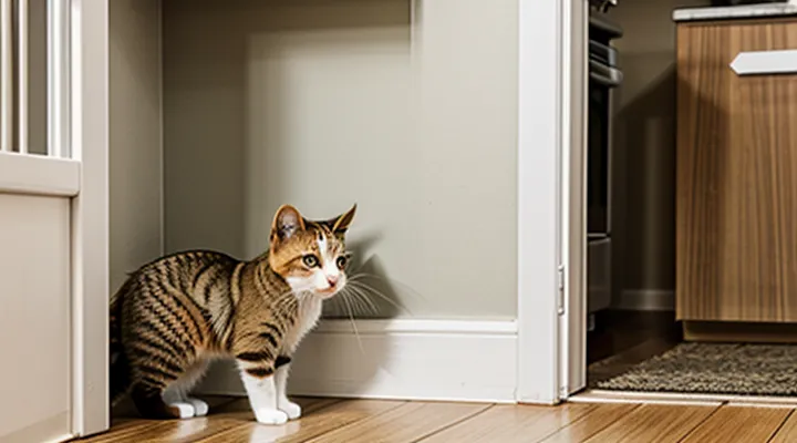 Where do fleas on a house cat in an apartment come from?