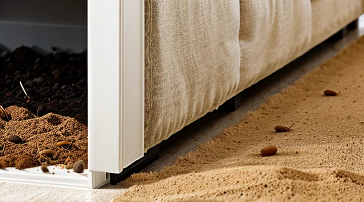 Where do soil fleas come from in an apartment and how to get rid of them?