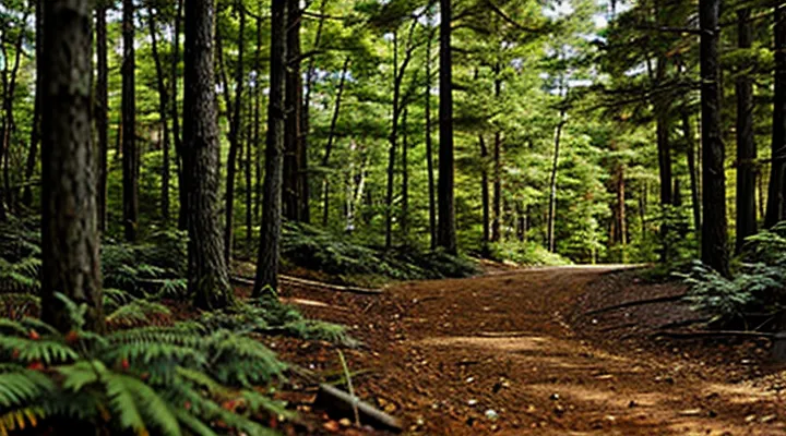 Where do ticks hide in the forest