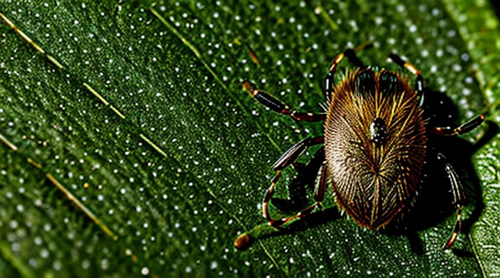 Where do ticks originate in nature?